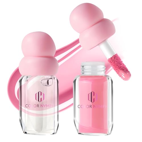 Color Nymph Lip Oil & Gloss Duo Set - Hydrating, Non-Sticky