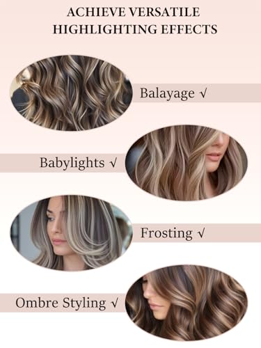 YOOVR 16-in-1 Hair Highlighting Kit with 8 Caps & Hooks