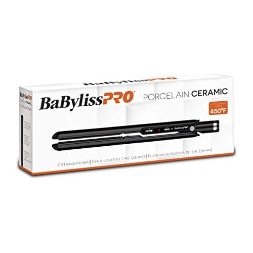 Porcelain Flat Iron Hair Straightener, Hair Straightener Iron for Professional Salon Results and All Hair Types