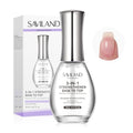 SAVILAND 3-in-1 Nail Polish Base Top Coat Strengthener 15ml