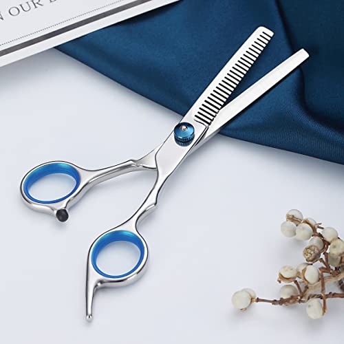 Kyraton Hair Thinning Scissors Cutting Teeth Shears, Thinning Shears For Hair Cutting, Professional Barber Hairdressing Texturizing Scissors, Premium Shears for Hair Cutting For Salon and Home.