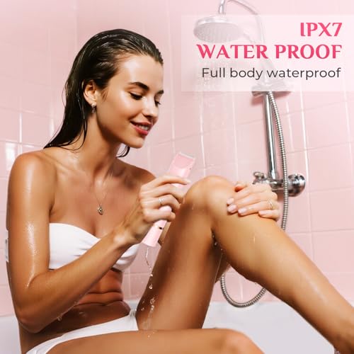 2-in-1 Electric Shaver for Women - Dual-Head Bikini Trimmer