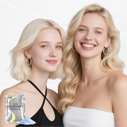 Blue Hair Bleach Powder - Up to 8 Levels Lift