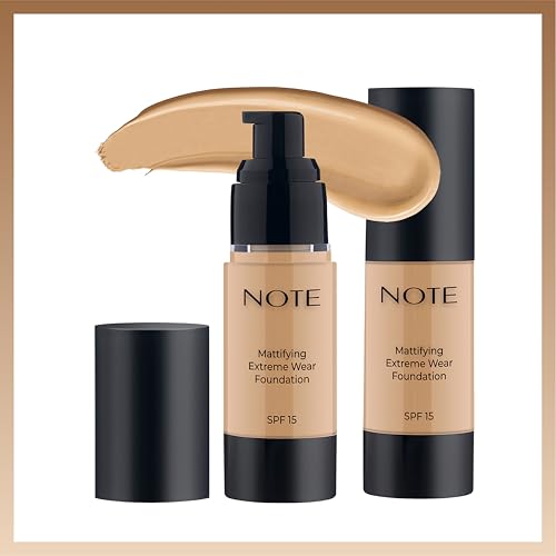 NOTE Mattifying Liquid Foundation SPF 15 - Full Coverage Oily Skin