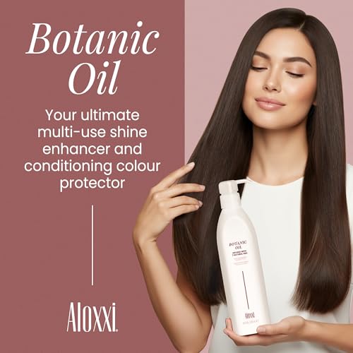 Aloxxi Botanic Oil for Hair & Skin - Deep Conditioning Oil 10.1 Fl Oz