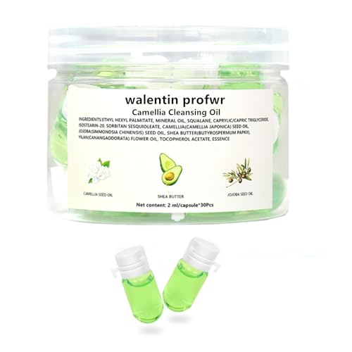 Camellia Cleansing Oil, 30 x 2ml Travel Size Makeup Remover
