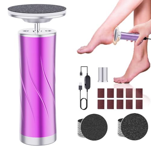 Electric Callus Remover with Dual Grinding Heads - USB Powered