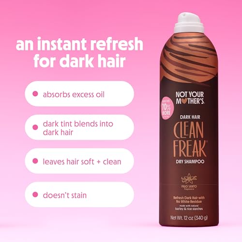 Not Your Mother's Clean Freak Dark Hair Dry Shampoo 2-Pack