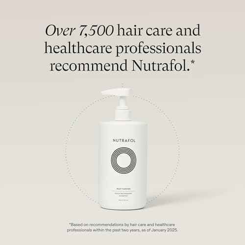 Nutrafol Shampoo, Cleanse and Hydrate Hair and Scalp, Improves Hair Volume, Strength and Texture, Physician-formulated for Thinning Hair, Color Safe, Sulfate Free