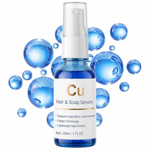 Copper Hair Serum for Thicker Hair & Scalp Health
