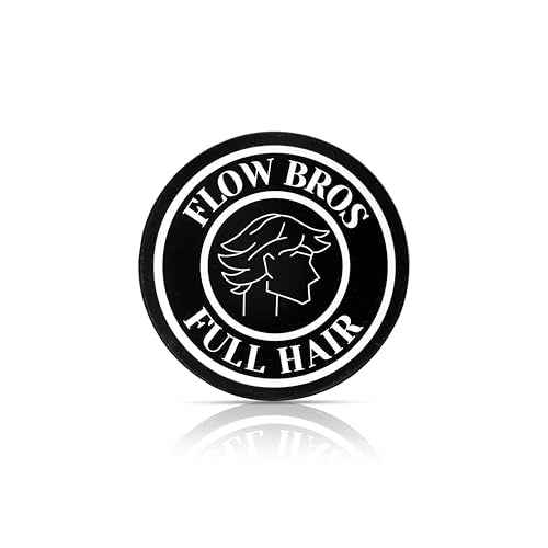 Flow Bros Men's Hair Clay - Strong Hold, Nourishing Formula, Low Shine - Adds Volume and Texture - 2oz