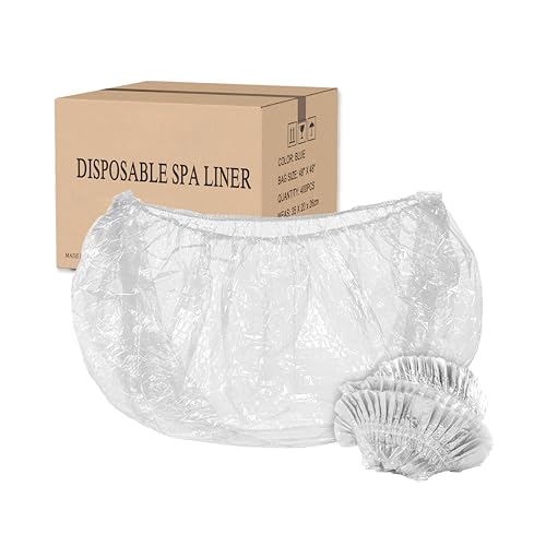 Disposable Pedicure Liners - 48" x 48" Spa Foot Liners (400 pcs)