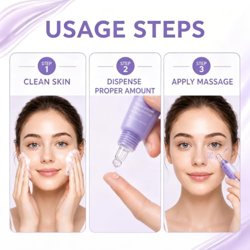 Instant Lift Eye Gel for Puffiness & Wrinkles - 2 Pack