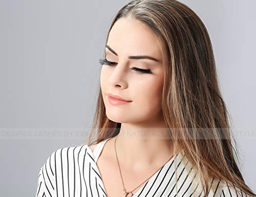 3D Faux-Mink Eyelashes 5 Pairs Multipack - Reusable