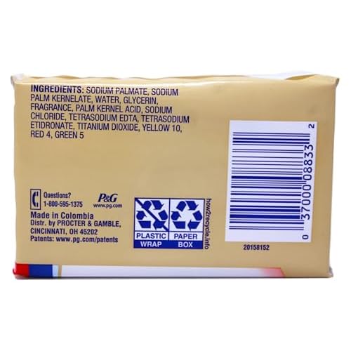 Safeguard Antibacterial Hand Bar Soap 4 Oz, 4 Bars Each, Pack of 8, (32 Total Bars)