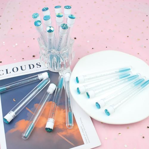 20 Pack Mascara Wands & Tubes Set - Reusable Eyelash Brush