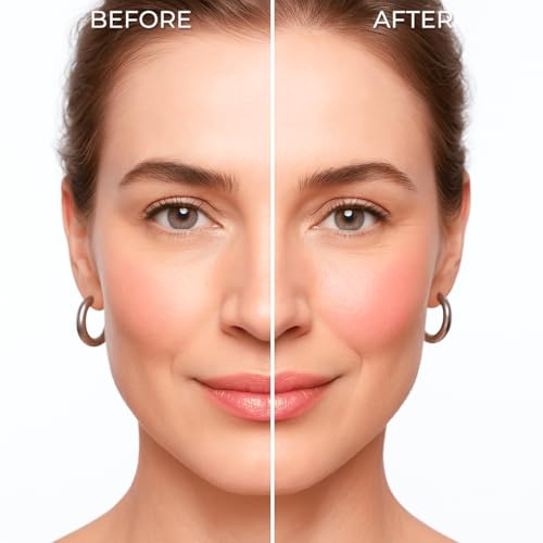 LUMINESS Color-Changing Liquid Blush with Hyaluronic Acid & Vitamin E, Hydrating Cheek Tint for All Skin Tones