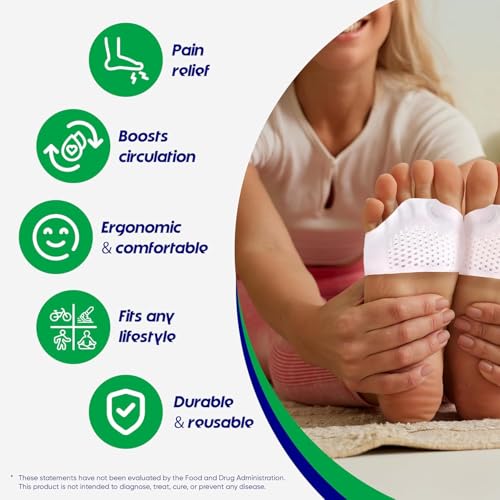 Hyggear Silicone Toe Separators - Pain Relief for Bunions & Hammer Toes