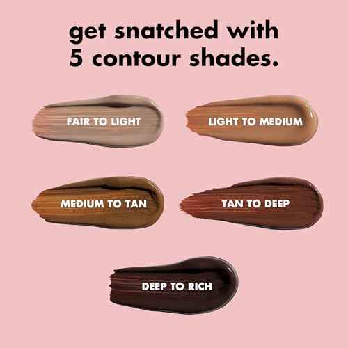 e.l.f. Halo Glow Contour Beauty Wand, Liquid Contour Wand For A Naturally Sculpted Look, Buildable Formula, Vegan & Cruelty-free, Light/Medium