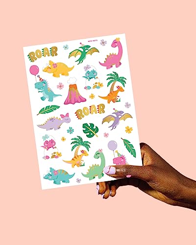 Dinosaur Temporary Tattoos - 38 Styles for Party Favors