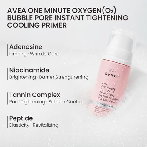 AVEA 1 Minute Bubble Primer – Smoothing Makeup Base, 30ml