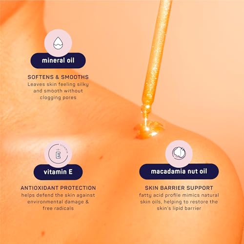 SpaLife Beauty Radiate & Glow Shimmer Oil Bundle ? Dry Oil Duo with Subtle & Noticeable Shimmer ? Mango & Peony Scents ? Hydrating, Lightweight Moisture