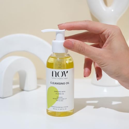 NOV Cleansing Oil - Waterproof Makeup Remover with Almond Oil