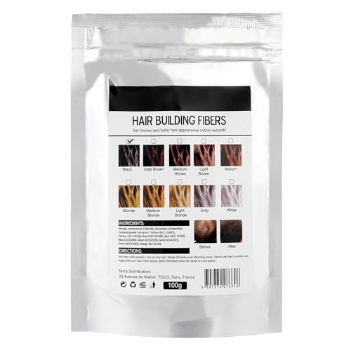 Hair Building Fibers Powder 100g - Instant Hair Loss Concealer