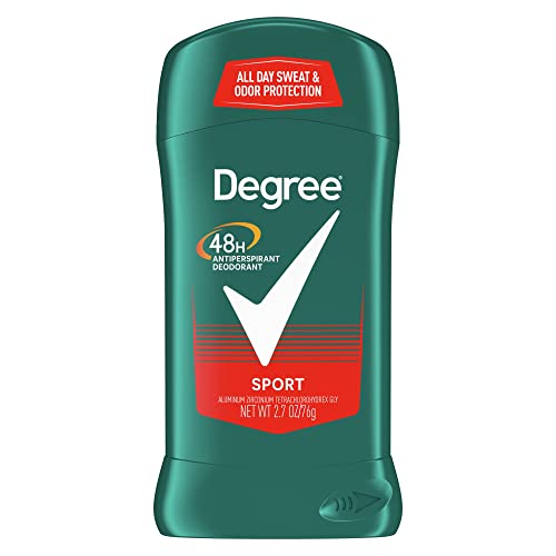 Degree Men Protection Antiperspirant Deodorant, Sport 2.7 oz (Pack of 12)