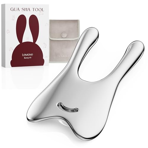 Lemove Gua Sha Tool Stainless Steel Facial Massager
