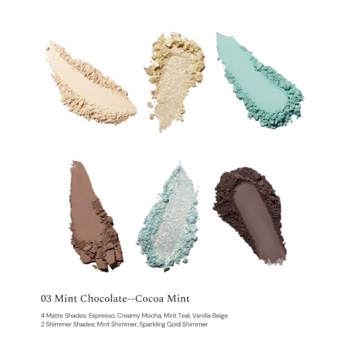 Flower Knows Sweetie Bear 6-Color Makeup Palette - Mint Chocolate