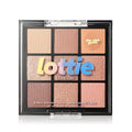 Lottie London The Rose Golds 9-Shade Eyeshadow Palette