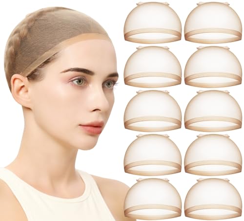 Teenitor HD Wig Caps, 20-Pack Ultra Thin Nude