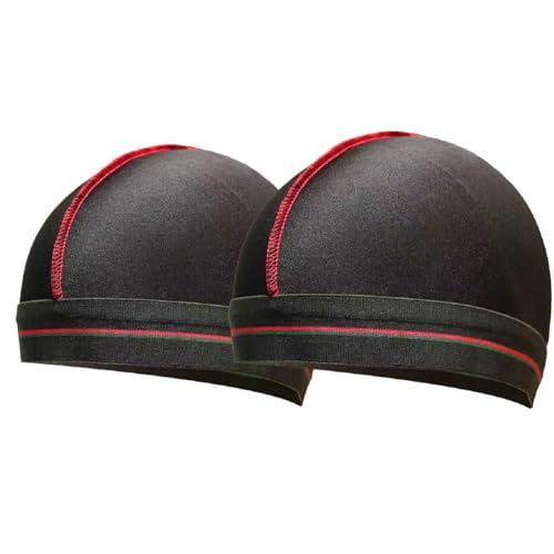 ForceWave 360 Wave Cap for Men - Breathable Compression Hair Protector (2 Pack)