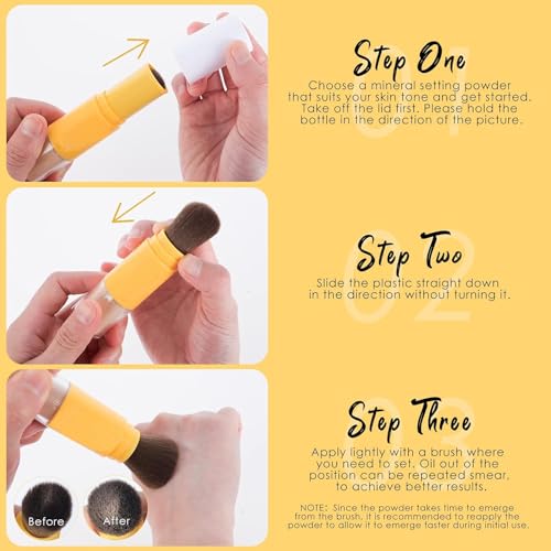 Dulele Sunscreen Setting Powder SPF 50 - Mineral Matte (2 Pack)