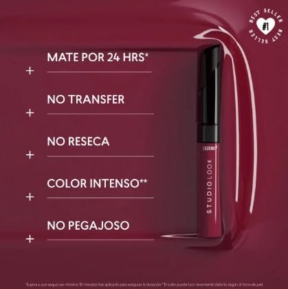 Cyzone Studio Look Matte Liquid Lipstick - Ultimate Wine