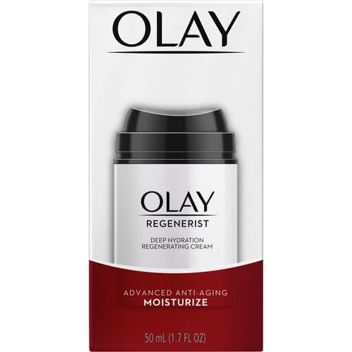 Olay Regenerist Deep Hydration Regenerating Cream Moisturizer,1.7 fl oz,(Pack of 2)