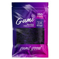 Gumi Good Ouchless Hair Elastics - Small Black Stretchy Hair Ties, 1/2 Inch
