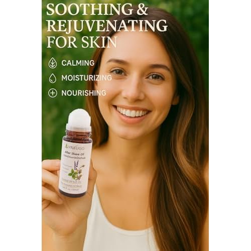 Botanical After Shave Oil for Women Roll-On ? 50ml Herbal Blend for Soothing & Moisturizing Skin Calms Irritation, Softens Skin, Prevents Ingrown Hairs,Alcohol?Free, Fragrance?Free