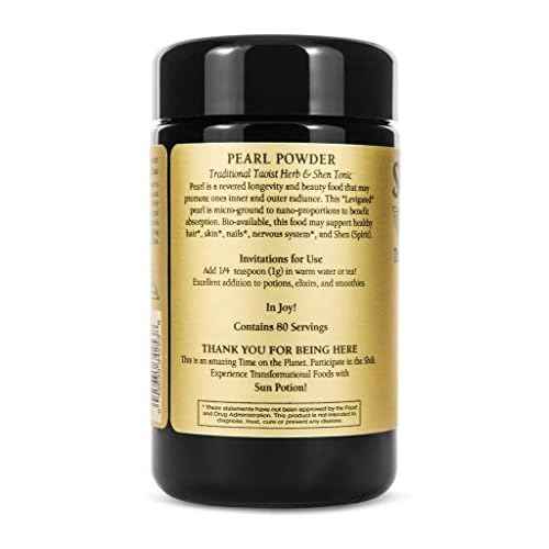 Sun Potion Pearl Powder (Sustainable, Freshwater) - Beauty & Spirit Tonic (80g)