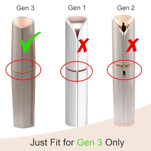 Gen 3 Replacement Heads for Flawless Facial Hair Remover - 2 Pack