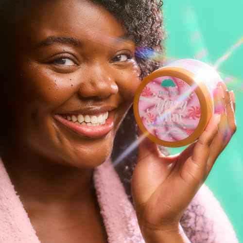 Tree Hut Merry Mint Whipped Shea Body Butter, Long-Lasting Hydration for Soft, Smooth Skin, Nourishing Essential Body Care, Lightweight Moisturizer, Holiday Gift & Stocking Stuffer, 8.4 fl oz