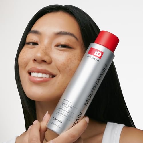 Hismile iD Stain Whitening Mouthwash with Hydrogen Peroxide