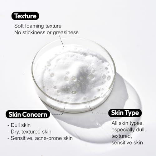 Foaming Glow Serum I Repairing Serum for Korean Glass Skin with Bakuchiol & Bifida, Smoothens Skin Texture, Balances Skin Tone, For Sensitive Skin, Fragrance-Free, Vegan (50ml / 1.69 fl.oz)
