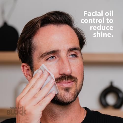 Face Wipes for Oily Skin Control | 15 Count Antiperspirant Wipes