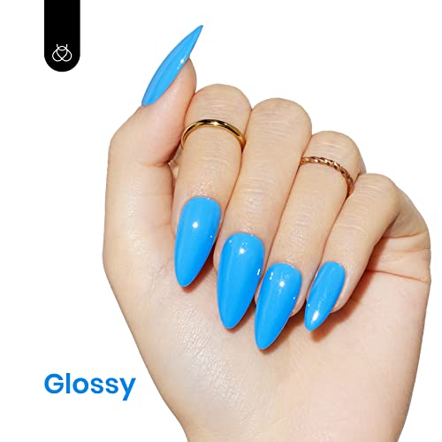 Beetles D - Creme Blue / Aquarius Blue 15ml Gel Nail Polish