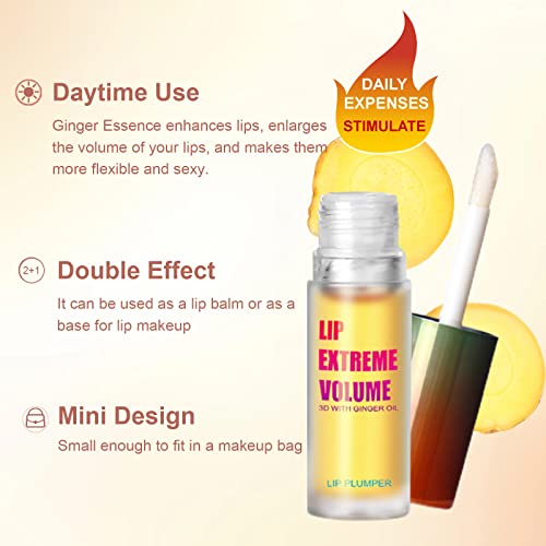 LAIKME Lip Plumper Gloss - Clear Plumping Lip Enhancer