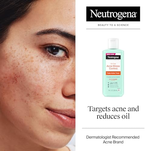 Neutrogena Acne Stress Control Toner, 2% Salicylic Acid, 8 fl oz