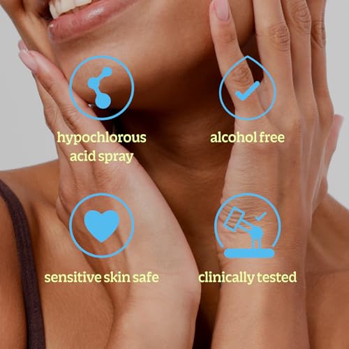 BRIOTECH Renew Toner, Hypochlorous Acid Spray, Minimize Appearance of Blemishes, Soothing Facial Mist for Sensitive Skin, Calm Redness & Bumps, Vegan, 2 fl oz Travel Size