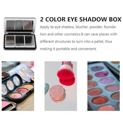 Magnetic Makeup Palette Empty Lipstick Container Black